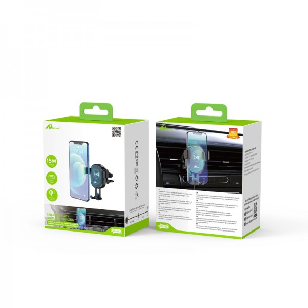 Soporte coche + Carga inalámbrica Qi SP-161