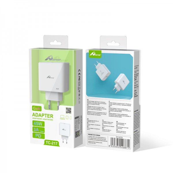 Adaptador de red Tipo C 45W TC-217 2