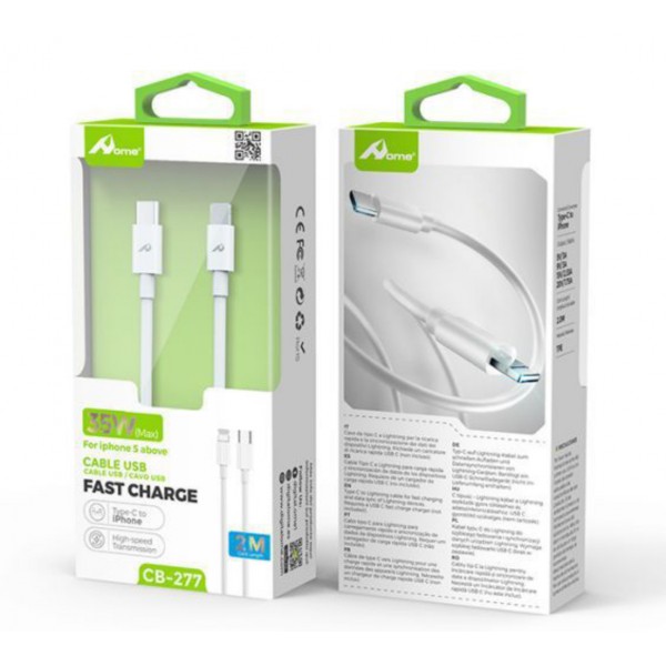 Cable Tipo C-Lightning 35W CB-277