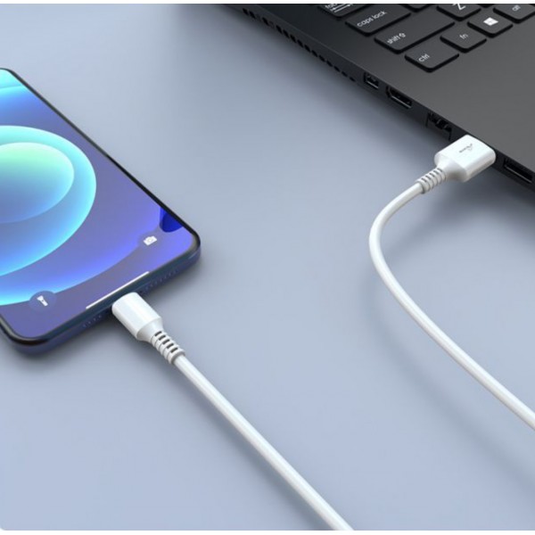 Cable USB a Lightning 3A 1M HCB-02-IP