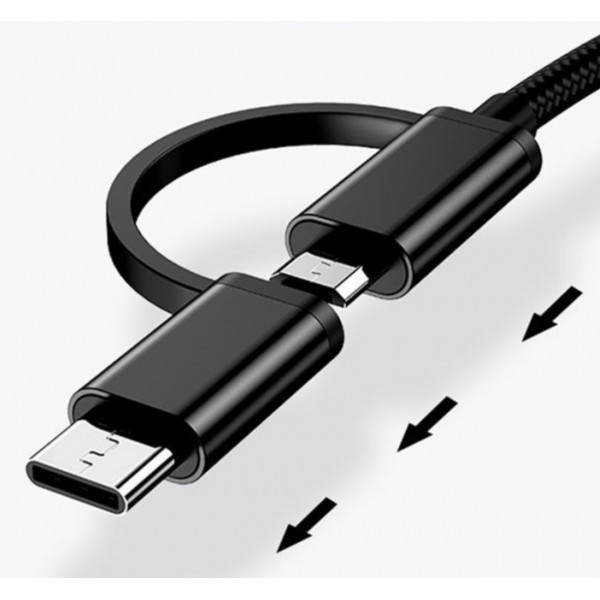 Adaptador OTG de Micro/Tipo C a Usb AF LCB-10