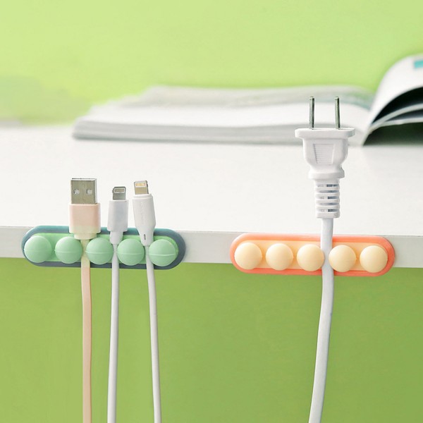 Organizador para cables con sistema clip LXQ-05