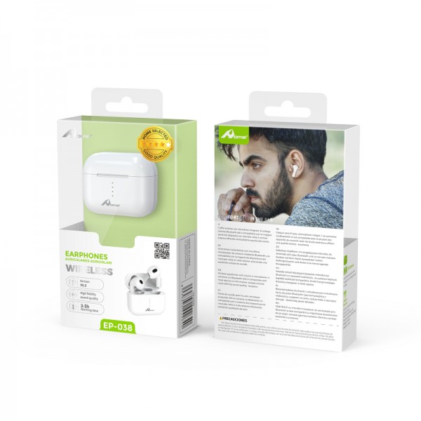 Auriculares inalámbricos EP-038 2