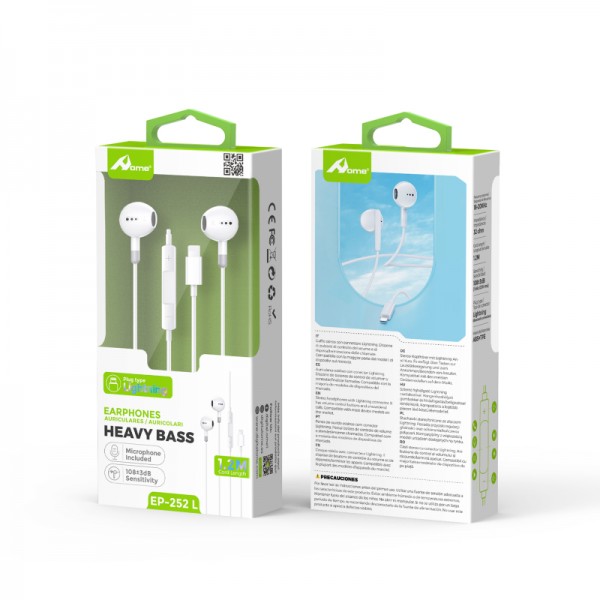 Auriculares con cable Lightning EP-252