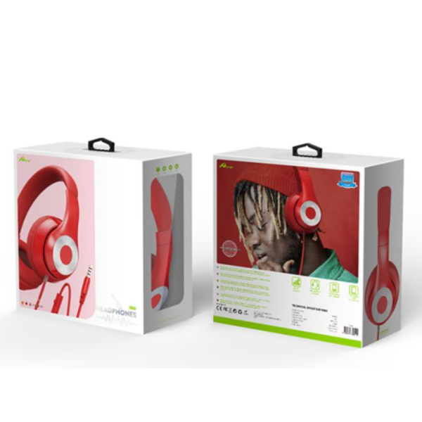 Cascos con cable Jack 3.5 mm HP-008