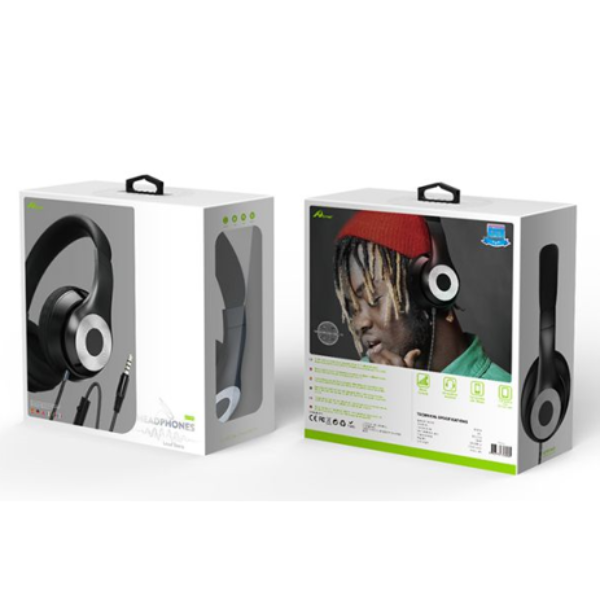 Cascos con cable Jack 3.5 mm HP-008